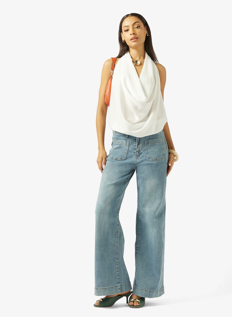 Ginger High Rise Straight Fit Jeans - Image 2